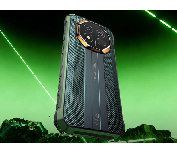 OUKITEL G7 5G 8/256GB 10.600mAh zielony - 1529518 - zdjęcie 12